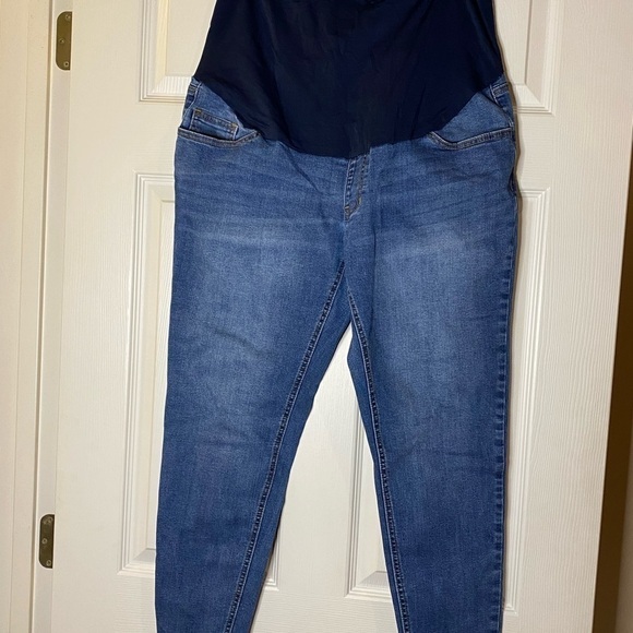 Time And Tru Maternity Size Large (12 - 14) Jeans - Picture 2 of 6